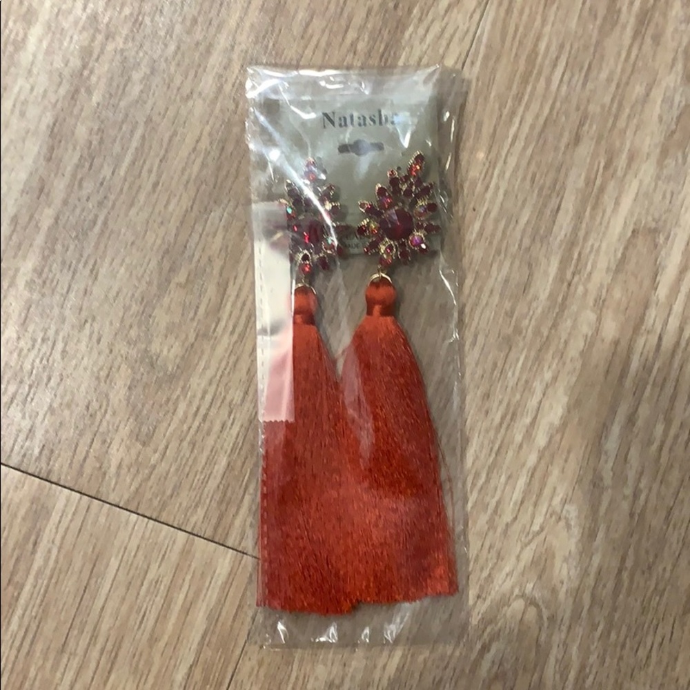 Natasha tassel earrings